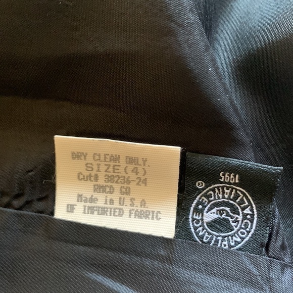 Laundry by Shelli Segal black dress w floral size 4 - Picture 10 of 10